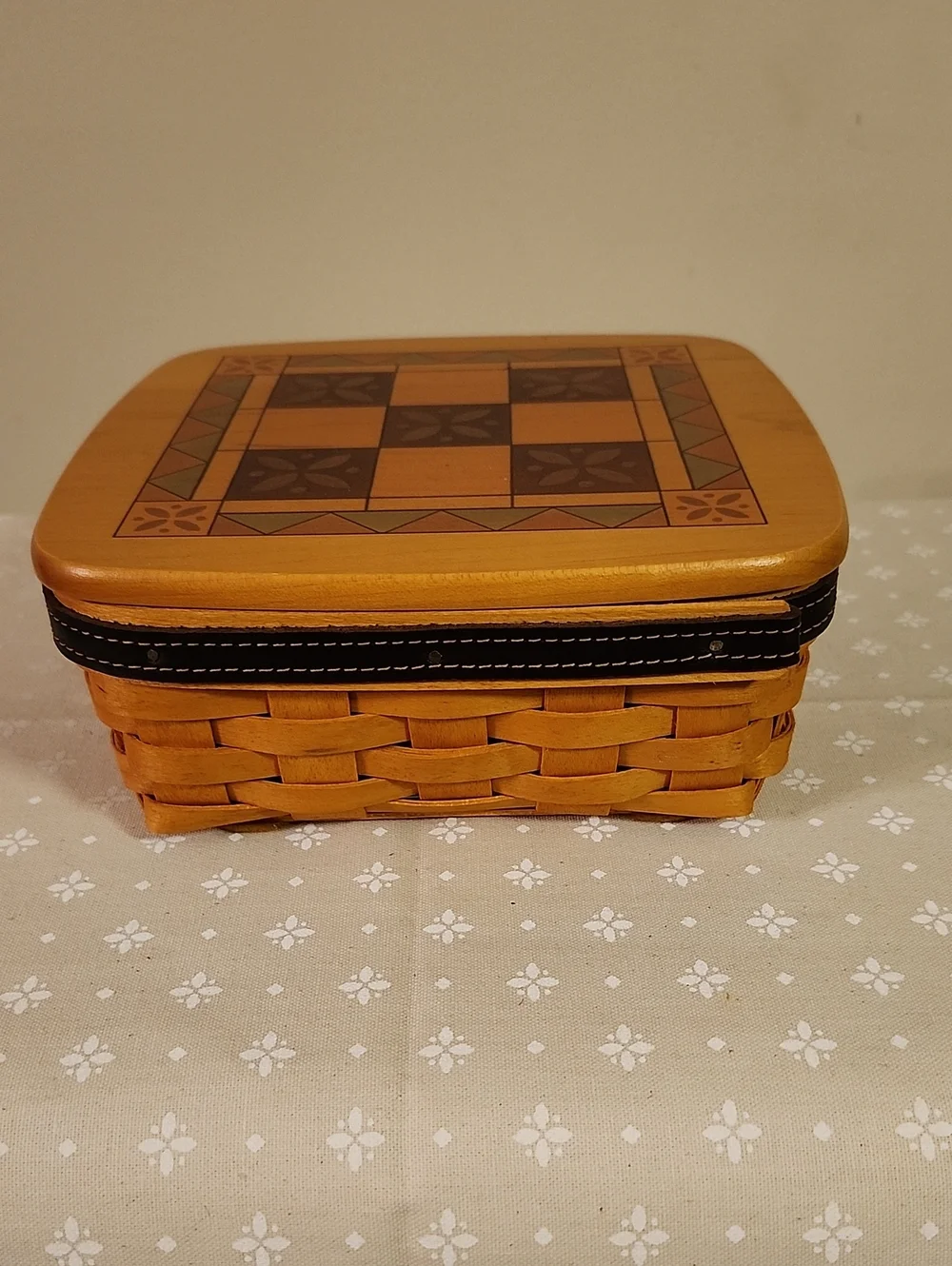 Longaberger Father's Day Tic Tac Toe Basket